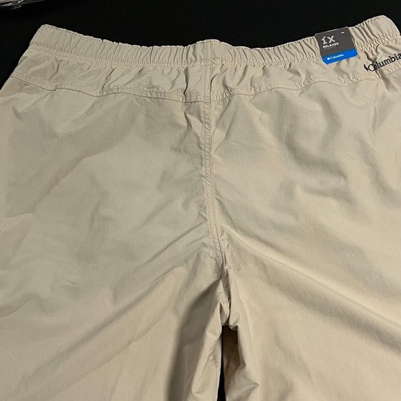 Columbia Mens Outdoors Shorts Size 40x11 Beige OMNI SHADE UPF50 Sun Protection - Picture 12 of 12